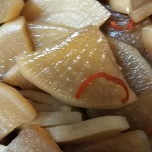 簡単たまり漬け風だいこんの漬物